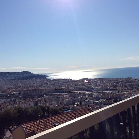 3 pièces vue mer et piscine quartier Parc Impérial Nizza Esterno foto